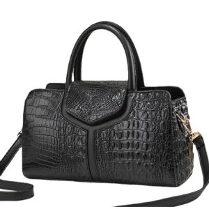 Crocodile Leather Hand And Shoulder Bag